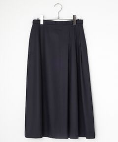 大判値下げ❗新品マドモアゼルノンノン　綿麻　ストライプ、ヒッコリスカート 大判値下げ❗新品マドモアゼルノンノン 綿麻 ストライプ、ヒッ