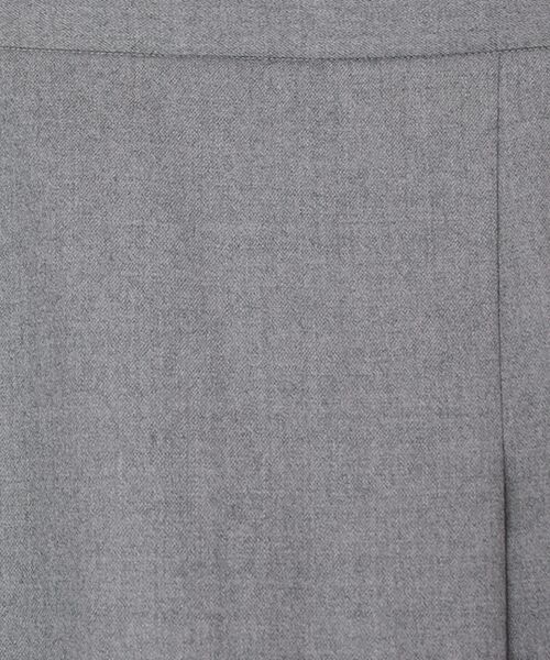 Mademoiselle NON NON / マドモアゼルノンノン ロング・マキシ丈スカート | サキソニーストレッチムジ＆グレンチェックフレアスカート | 詳細1