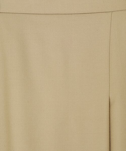 Mademoiselle NON NON / マドモアゼルノンノン ロング・マキシ丈スカート | サキソニーストレッチムジ＆グレンチェックフレアスカート | 詳細2