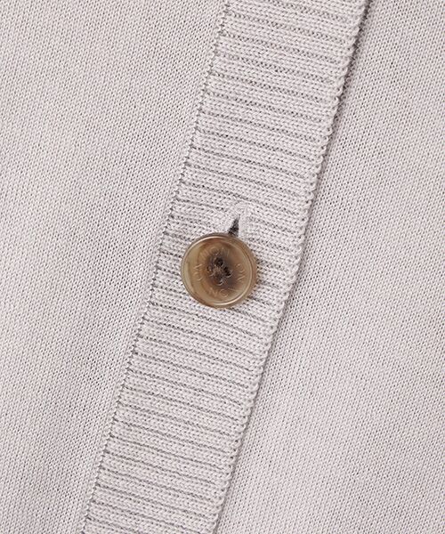 Mademoiselle NON NON / マドモアゼルノンノン カーディガン・ボレロ | 梳毛Vネックカーディガン | 詳細1