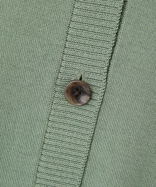 Mademoiselle NON NON / マドモアゼルノンノン カーディガン・ボレロ | 梳毛Vネックカーディガン | 詳細2