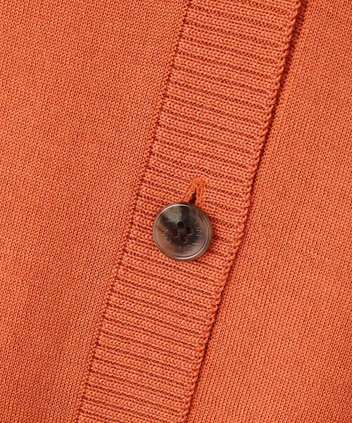 Mademoiselle NON NON / マドモアゼルノンノン カーディガン・ボレロ | 梳毛Vネックカーディガン | 詳細3