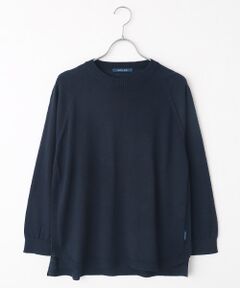 Mademoiselle NON NON / マドモアゼルノンノン ニット・セーター | 梳毛ラグランスリーブニット