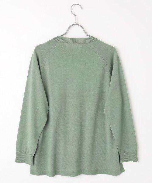 Mademoiselle NON NON / マドモアゼルノンノン ニット・セーター | 梳毛ラグランスリーブニット | 詳細2