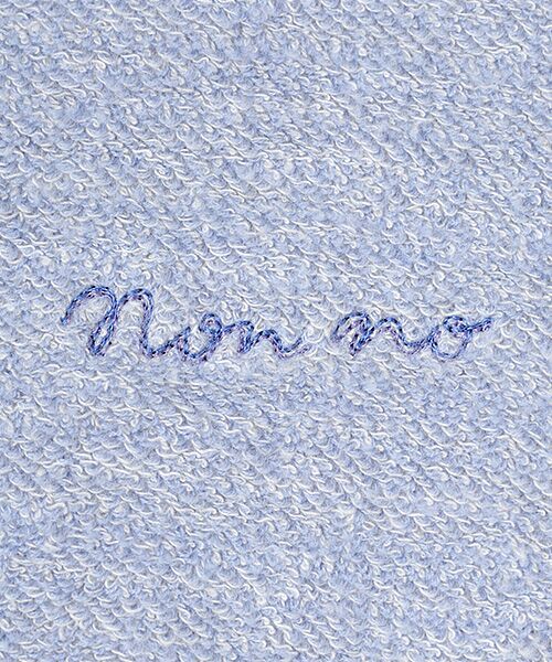 Mademoiselle NON NON / マドモアゼルノンノン スウェット | 吊り風裏毛ミニボトルネックプルオーバー | 詳細8