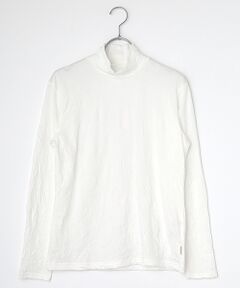 Mademoiselle NON NON / マドモアゼルノンノン カットソー | 天竺キャッチワッシャーハイネックTシャツ