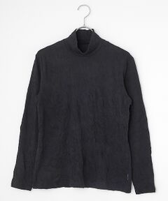 Mademoiselle NON NON / マドモアゼルノンノン カットソー | 天竺キャッチワッシャーハイネックTシャツ