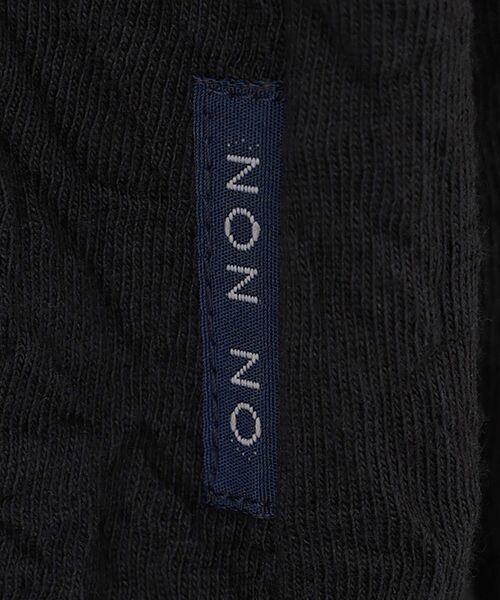 Mademoiselle NON NON / マドモアゼルノンノン カットソー | 天竺キャッチワッシャーハイネックTシャツ | 詳細9