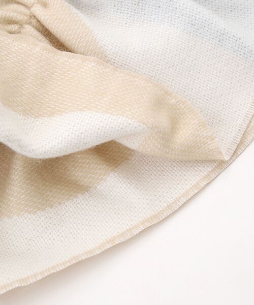 Mademoiselle NON NON / マドモアゼルノンノン マフラー・ショール・スヌード・ストール | シャーリングマフラー | 詳細1