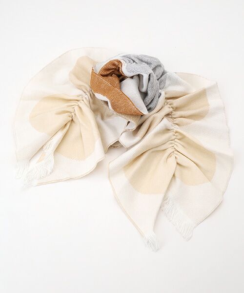 Mademoiselle NON NON / マドモアゼルノンノン マフラー・ショール・スヌード・ストール | シャーリングマフラー | 詳細3