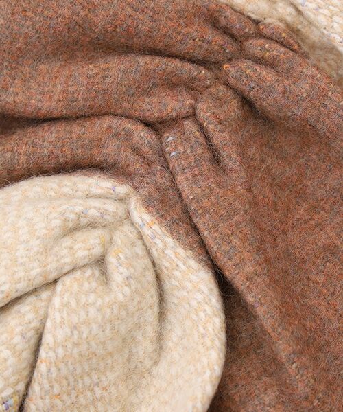 Mademoiselle NON NON / マドモアゼルノンノン マフラー・ショール・スヌード・ストール | シャーリングストライプマフラー | 詳細4