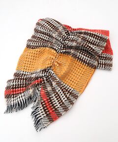 Mademoiselle NON NON / マドモアゼルノンノン マフラー・ショール・スヌード・ストール | シャーリングチェックマフラー