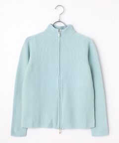 Mademoiselle NON NON / マドモアゼルノンノン ニット・セーター | <MUSETTI>ムゼッティー ジップアップニットジャケット