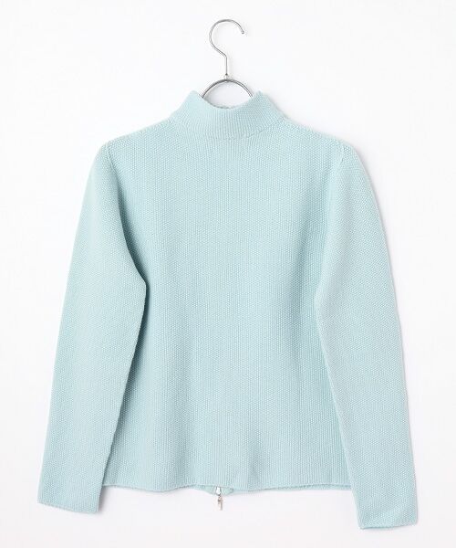 Mademoiselle NON NON / マドモアゼルノンノン ニット・セーター | <MUSETTI>ムゼッティー ジップアップニットジャケット | 詳細1