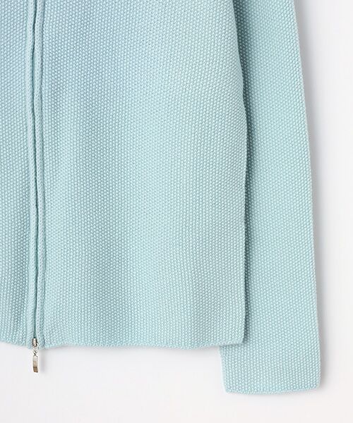 Mademoiselle NON NON / マドモアゼルノンノン ニット・セーター | <MUSETTI>ムゼッティー ジップアップニットジャケット | 詳細3