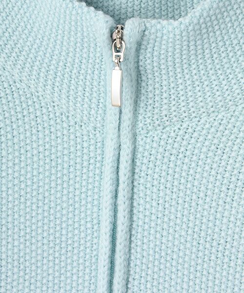 Mademoiselle NON NON / マドモアゼルノンノン ニット・セーター | <MUSETTI>ムゼッティー ジップアップニットジャケット | 詳細4