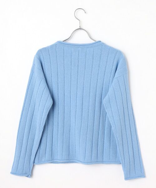 Mademoiselle NON NON / マドモアゼルノンノン ニット・セーター | <MUSETTI>ムゼッティー リブ編ミニットプルオーバー | 詳細2