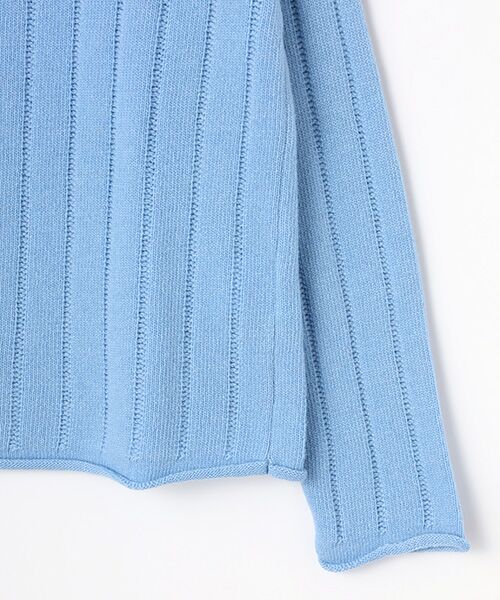 Mademoiselle NON NON / マドモアゼルノンノン ニット・セーター | <MUSETTI>ムゼッティー リブ編ミニットプルオーバー | 詳細4