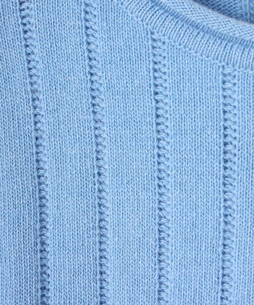 Mademoiselle NON NON / マドモアゼルノンノン ニット・セーター | <MUSETTI>ムゼッティー リブ編ミニットプルオーバー | 詳細5