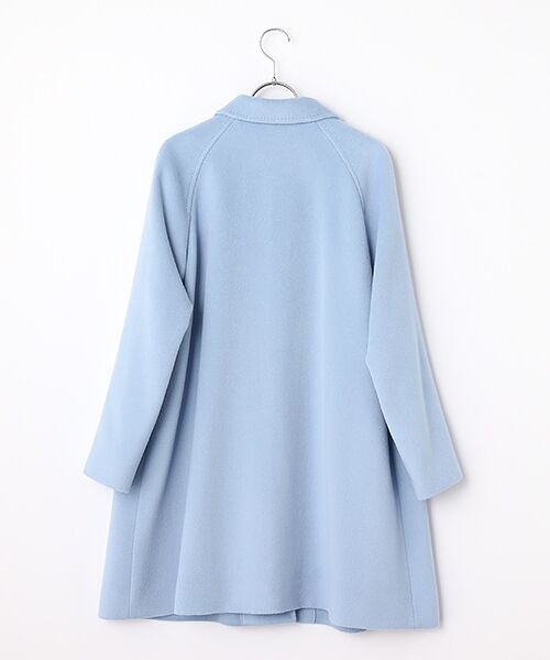 Mademoiselle NON NON / マドモアゼルノンノン ステンカラーコート | ウールアンゴラシャルムビーバー ステンカラーコート | 詳細1