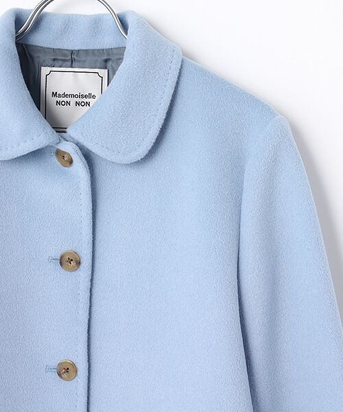 Mademoiselle NON NON / マドモアゼルノンノン その他アウター | ウールアンゴラシャルムビーバー ステンカラージャケット | 詳細2
