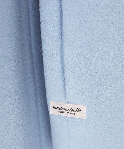 Mademoiselle NON NON / マドモアゼルノンノン その他アウター | ウールアンゴラシャルムビーバー ステンカラージャケット | 詳細6