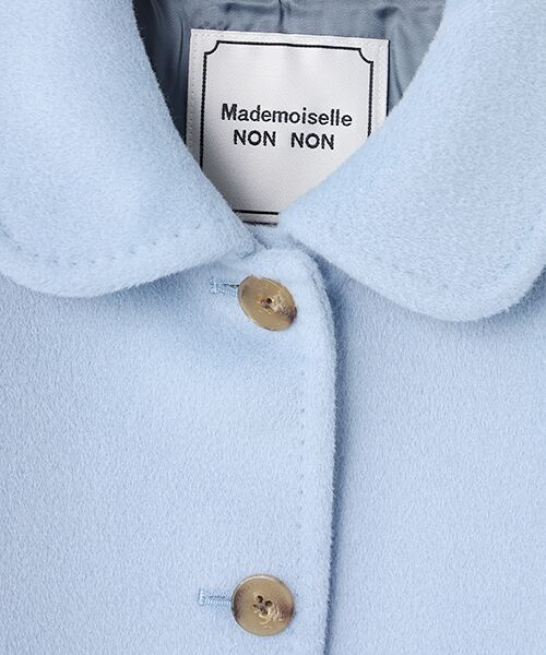 Mademoiselle NON NON / マドモアゼルノンノン その他アウター | ウールアンゴラシャルムビーバー ステンカラージャケット | 詳細7