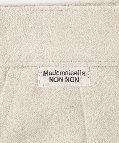 Mademoiselle NON NON / マドモアゼルノンノン その他パンツ | リクラインドクロスストレッチサーバスパンツ[フルレングス] | 詳細1