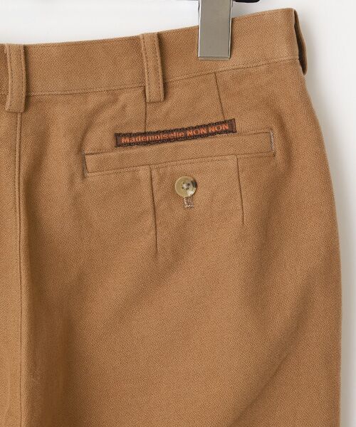 Mademoiselle NON NON / マドモアゼルノンノン その他パンツ | リクラインドクロスストレッチサーバスパンツ[フルレングス] | 詳細5