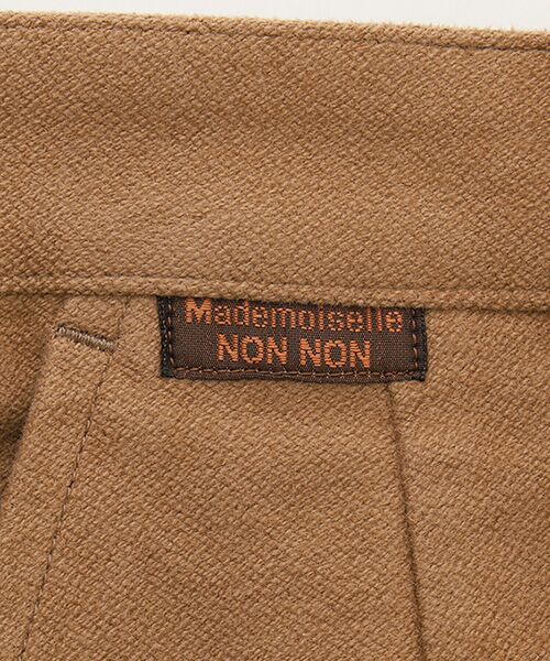Mademoiselle NON NON / マドモアゼルノンノン その他パンツ | リクラインドクロスストレッチサーバスパンツ[フルレングス] | 詳細7