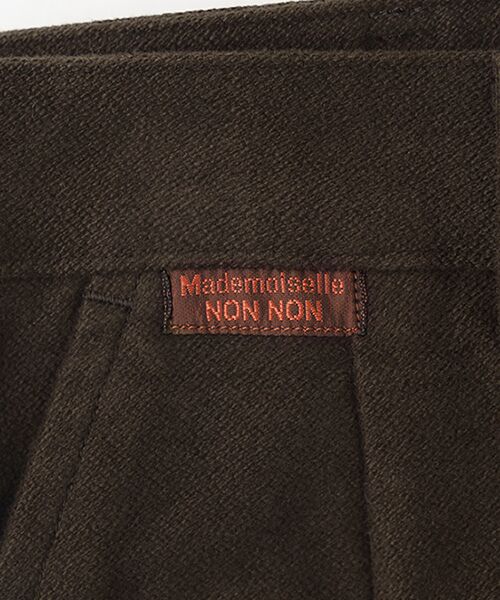 Mademoiselle NON NON / マドモアゼルノンノン その他パンツ | リクラインドクロスストレッチサーバスパンツ[フルレングス] | 詳細9