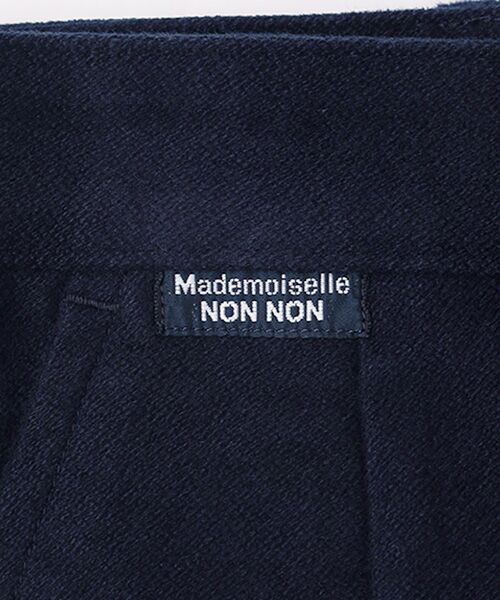 Mademoiselle NON NON / マドモアゼルノンノン その他パンツ | リクラインドクロスストレッチサーバスパンツ[フルレングス] | 詳細11