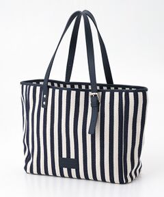 Mademoiselle NON NON / マドモアゼルノンノン トートバッグ | ストライプトートバッグ