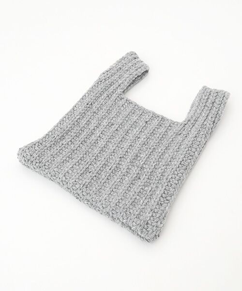 Mademoiselle NON NON / マドモアゼルノンノン その他小物 | エアヤーンニット ミニバッグ&ハンドウォーマー | 詳細10