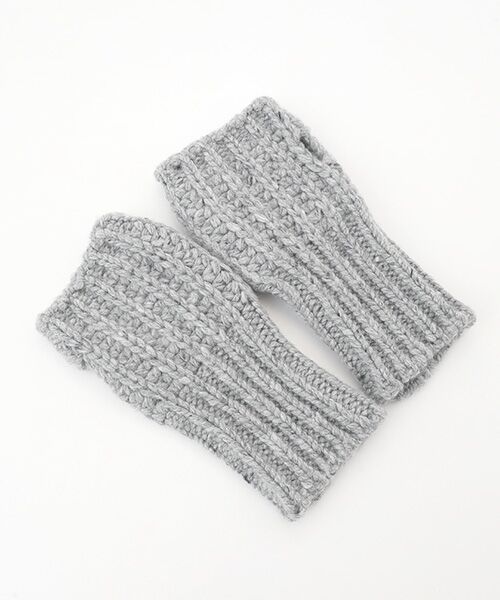 Mademoiselle NON NON / マドモアゼルノンノン その他小物 | エアヤーンニット ミニバッグ&ハンドウォーマー | 詳細2