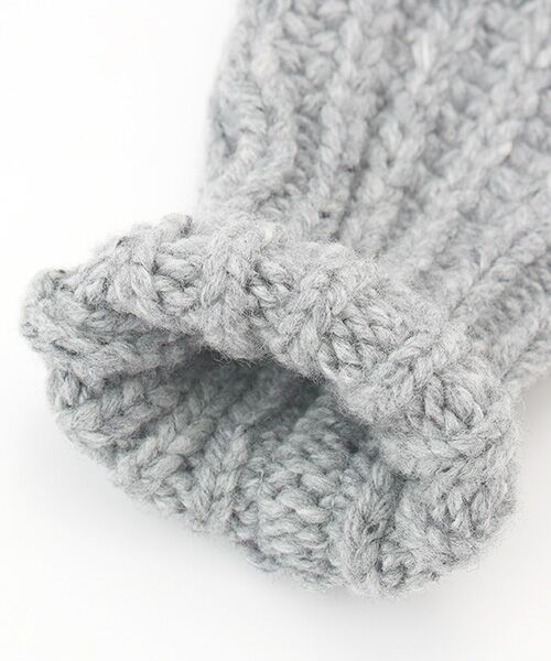 Mademoiselle NON NON / マドモアゼルノンノン その他小物 | エアヤーンニット ミニバッグ&ハンドウォーマー | 詳細5