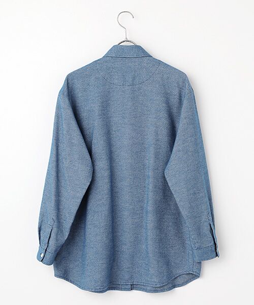 Mademoiselle NON NON / マドモアゼルノンノン シャツ・ブラウス | Knock On Wood´モチーフ刺繍入り チュニックシャツ | 詳細1