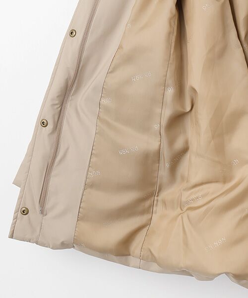 Mademoiselle NON NON / マドモアゼルノンノン ダウンジャケット・ベスト | リサイクルポリエステルタフタ フーディ―ダウンコート | 詳細5