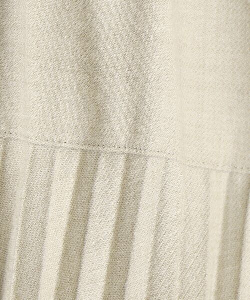 Mademoiselle NON NON / マドモアゼルノンノン ロング・マキシ丈スカート | サキソニーストレッチ アコーディオンプリーツスカート | 詳細5