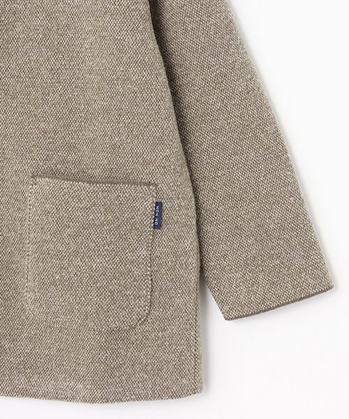 Mademoiselle NON NON / マドモアゼルノンノン ブルゾン | Wフェイスブークレー ニットブルゾン | 詳細4