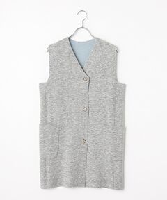 Mademoiselle NON NON / マドモアゼルノンノン ベスト | Wフェイスブークレーロングジレ