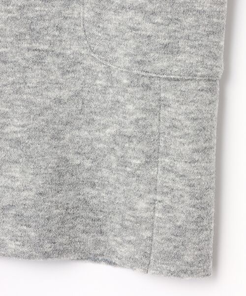 Mademoiselle NON NON / マドモアゼルノンノン ベスト | Wフェイスブークレーロングジレ | 詳細4