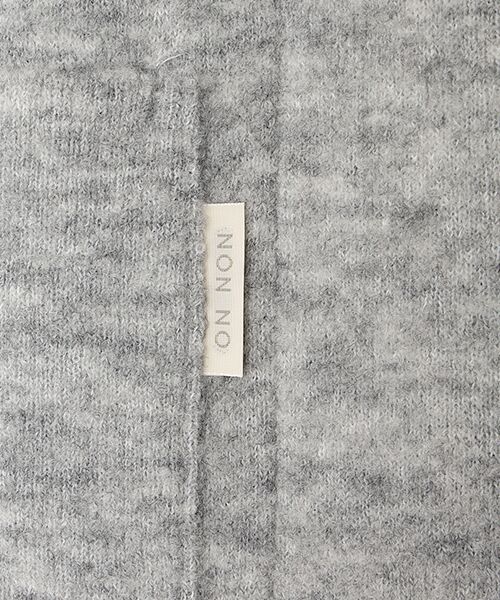 Mademoiselle NON NON / マドモアゼルノンノン ベスト | Wフェイスブークレーロングジレ | 詳細7