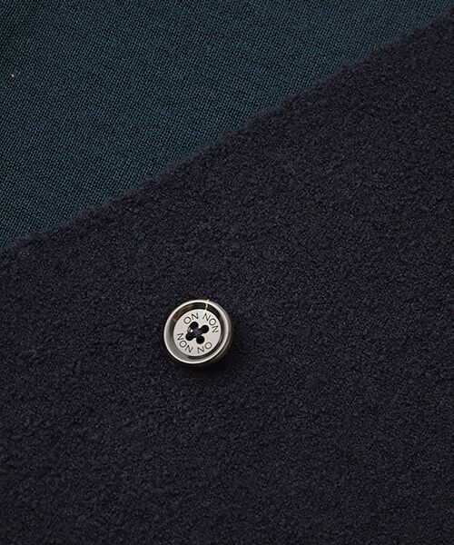 Mademoiselle NON NON / マドモアゼルノンノン ベスト | Wフェイスブークレーロングジレ | 詳細8