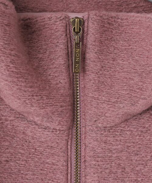 Mademoiselle NON NON / マドモアゼルノンノン ブルゾン | トラベルウールプレミア ジップアップラグランスリーブブルゾン | 詳細1