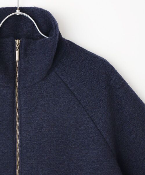 Mademoiselle NON NON / マドモアゼルノンノン ブルゾン | トラベルウールプレミア ジップアップラグランスリーブブルゾン | 詳細3