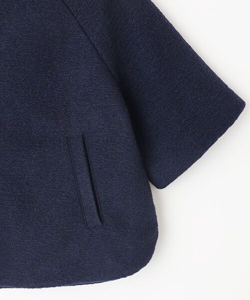 Mademoiselle NON NON / マドモアゼルノンノン ブルゾン | トラベルウールプレミア ジップアップラグランスリーブブルゾン | 詳細4