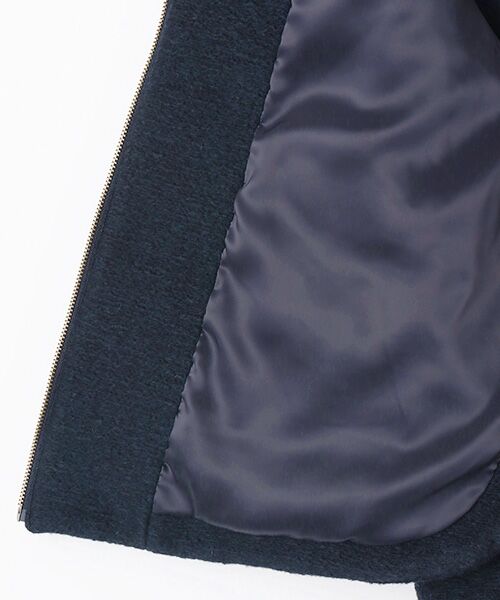 Mademoiselle NON NON / マドモアゼルノンノン ブルゾン | トラベルウールプレミア ジップアップラグランスリーブブルゾン | 詳細5