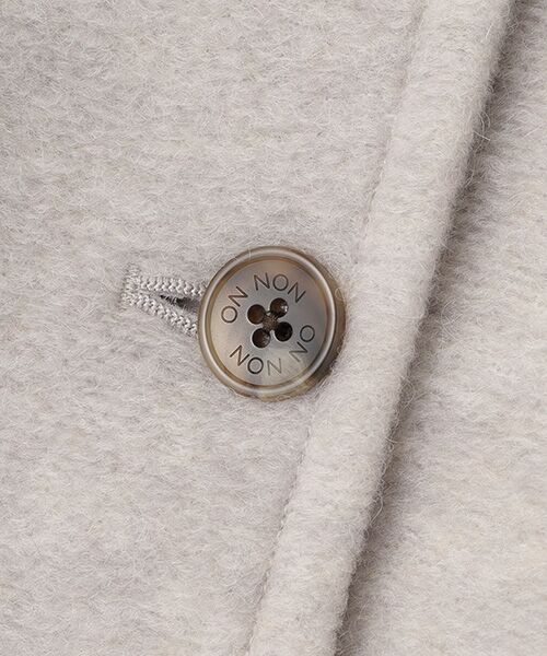 Mademoiselle NON NON / マドモアゼルノンノン ブルゾン | トラベルウールプレミア ステンカラーブルゾン | 詳細1