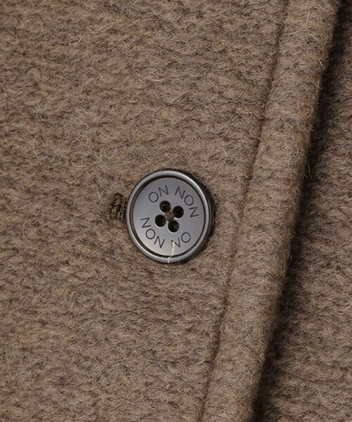 Mademoiselle NON NON / マドモアゼルノンノン ブルゾン | トラベルウールプレミア ステンカラーブルゾン | 詳細8